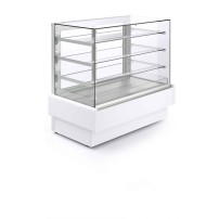 Witryna cukiernicza neutralna, 1300x760x1290, Bolarus Vertika N600
