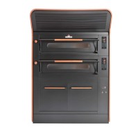 Piec do pizzy 2 komorowy, elektryczny, z okapem, o pojemności 2 x 6 x 35 cm, 1480x1450x2080, Italforni VISOR VS Y170