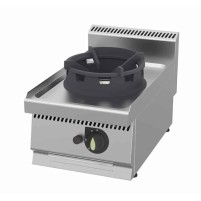 Wok gazowy 1-palnikowy | nastawna kuchnia wok | linia 700 | 10,5 kW | WC4070G