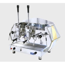 Dźwigniowy ekspres do kawy, 2-grupowy złoty, moc: 4370 W, wymiary (SxGxW): 890x625x650 mm, LA PAVONI DIA2L2400EU