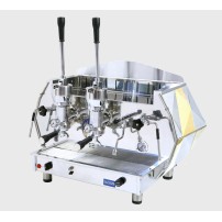 Dźwigniowy ekspres do kawy, 2-grupowy złoty, moc: 4370 W, wymiary (SxGxW): 890x625x650 mm, LA PAVONI DIA2L2400EU