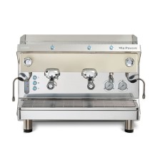 Półautomatyczny ekspres do kawy, 2-grupowy biały, moc: 4370 W, wymiary (SxGxW): 704x515x550 mm, LA PAVONI GENIALE2MBEU