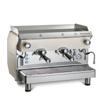 Półautomatyczny ekspres do kawy, 2-grupowy biały, moc: 4370 W, wymiary (SxGxW): 704x515x550 mm, LA PAVONI GENIALE2MBEU