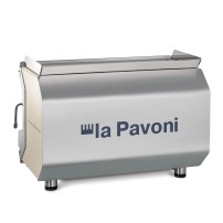 Półautomatyczny ekspres do kawy, 2-grupowy biały, moc: 4370 W, wymiary (SxGxW): 704x515x550 mm, LA PAVONI GENIALE2MBEU
