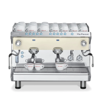 Automatyczny ekspres do kawy, 2-grupowy biały, moc: 4370 W, wymiary (SxGxW): 704x515x550 mm, LA PAVONI GENIALE2VBEU