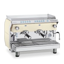 Automatyczny ekspres do kawy, 2-grupowy biały, moc: 4370 W, wymiary (SxGxW): 704x515x550 mm, LA PAVONI GENIALE2VBEU