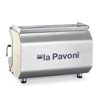 Automatyczny ekspres do kawy, 2-grupowy biały, moc: 4370 W, wymiary (SxGxW): 704x515x550 mm, LA PAVONI GENIALE2VBEU