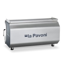 Półautomatyczny ekspres do kawy, 3-grupowy biały, moc: 5465 W, wymiary (SxGxW): 914x515x550 mm, LA PAVONI GENIALE3MBEU