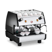 Półautomatyczny ekspres do kawy, 2-grupowy czerwony, moc: 3000 W, wymiary (SxGxW): 500x522x510 mm, LA PAVONI PUB2M1651EU