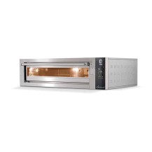 Piec do pizzy 2 komorowy na podstawie z podwyższoną komorą, 2 x 4 x 350mm Cuppone Leonardo LN2T/2TSH