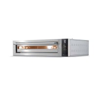 Piec do pizzy 2 komorowy na podstawie, 2 x 12 x 350mm / 2 x 6 x 500mm Cuppone Leonardo LN650/2TS