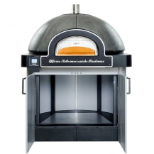 Piec do pizzy neapolitańskiej na podstawie, elektryczny, pojemność 7 x 35 cm, 1502x1550x1910, OEM DOME