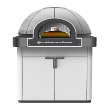 Piec do pizzy neapolitańskiej na podstawie zabudowanej, elektryczny, pojemność 7 x 35 cm, 1502x1550x1910, OEM DOME