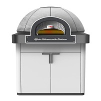 Piec do pizzy neapolitańskiej na podstawie zabudowanej, elektryczny, pojemność 7 x 35 cm, 1502x1550x1910, OEM DOME