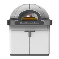 Piec do pizzy neapolitańskiej na podstawie zabudowanej, elektryczny, pojemność 7 x 35 cm, 1502x1550x1910, OEM DOME