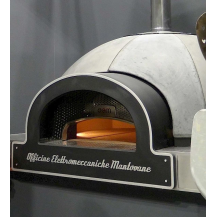 Piec do pizzy neapolitańskiej na podstawie zabudowanej, elektryczny, pojemność 7 x 35 cm, 1502x1550x1910, OEM DOME