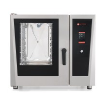 Piec konwekcyjno-parowy elektryczny 6  x 1/1 GN,  automatyczne mycie, sonda potraw, 895x940x807, BERTOS E6ST
