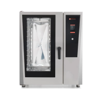 Piec konwekcyjno-parowy elektryczny 10  x 1/1 GN,  automatyczne mycie, sonda potraw, 895x940x1087, BERTOS E10ST