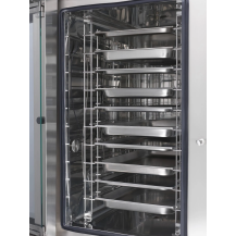 Piec konwekcyjno-parowy elektryczny 6  x 1/1 GN, Bojler,  automatyczne mycie, sonda potraw, 895x940x807, BERTOS E6MB
