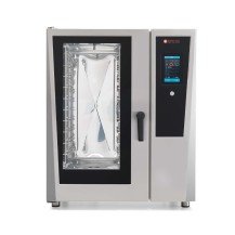 Piec konwekcyjno-parowy elektryczny 10  x 1/1 GN, Bojler,  automatyczne mycie, sonda potraw, 895x940x1087, BERTOS E10MB