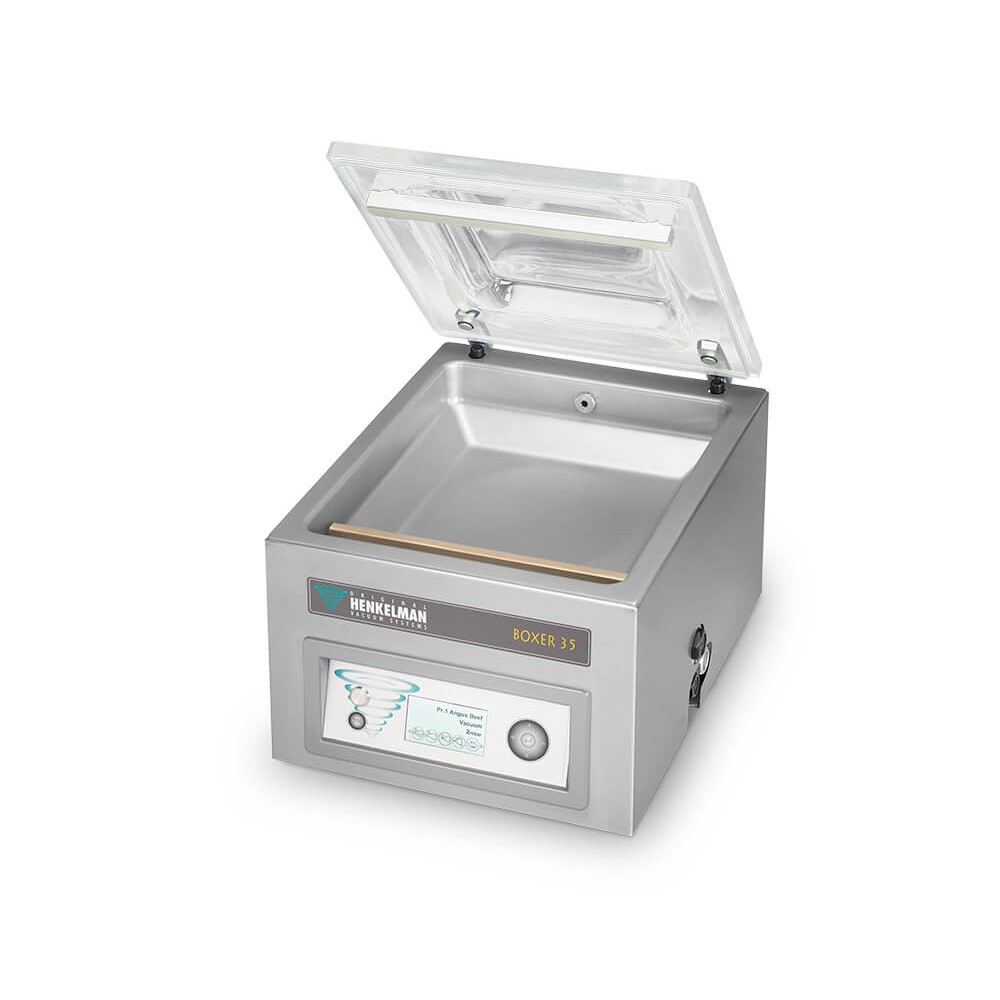 Pakowarka próżniowa, listwa zgrzewająca 350mm, moc pompy 16m3/h Henkelman BOXER 35