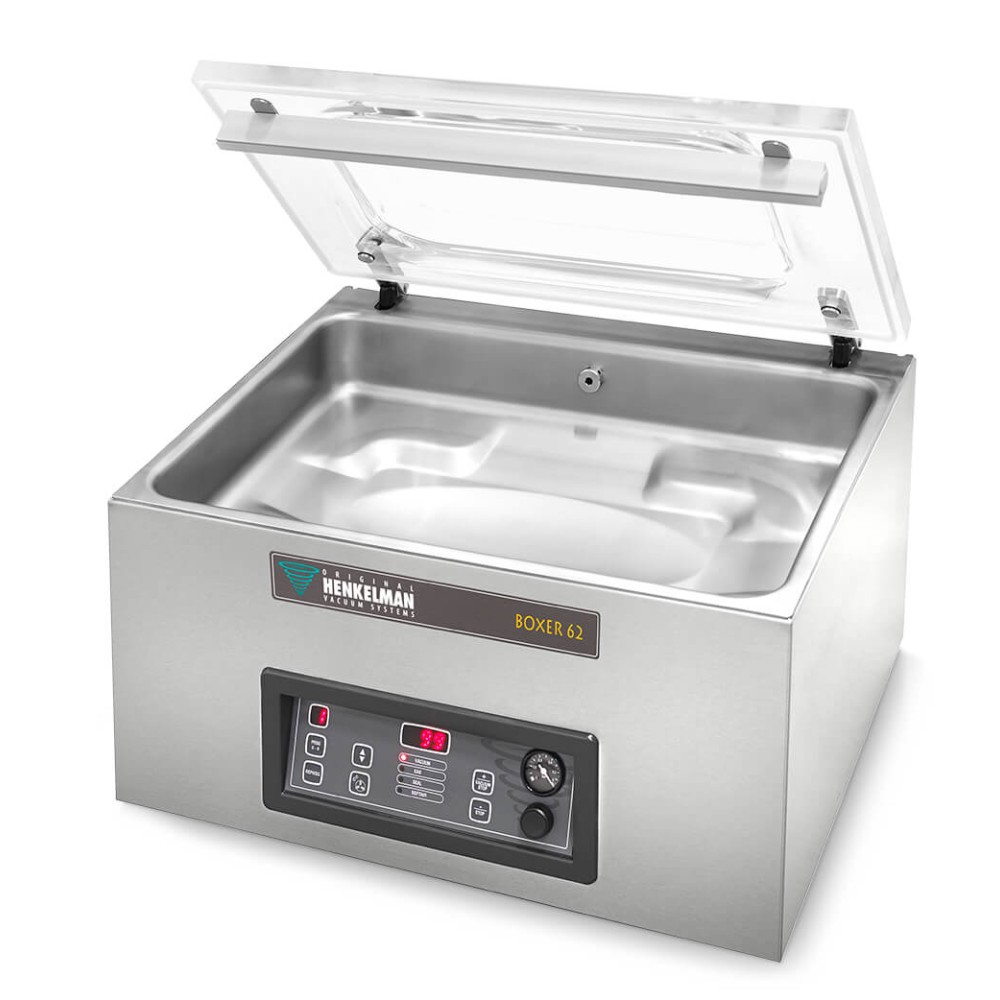 Pakowarka próżniowa, listwa zgrzewająca 620mm, moc pompy 21m3/h Henkelman BOXER 62