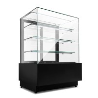 Witryna cukiernicza neutralna Dolce Visione Neutro 1300 | 1300x690x1300 mm