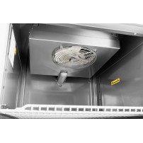 Szafa chłodnicza RQSGLC 700 R | GN 2/1 | stal nierdzewna | drzwi prawe | 700 l | 653x842x2040 mm
