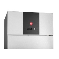 Szafa mroźnicza RQSEGM 700 R | GN 2/1 | stal z powłoką aluminiowo-cynkową | drzwi prawe | 700 l | 693x826x2008 mm