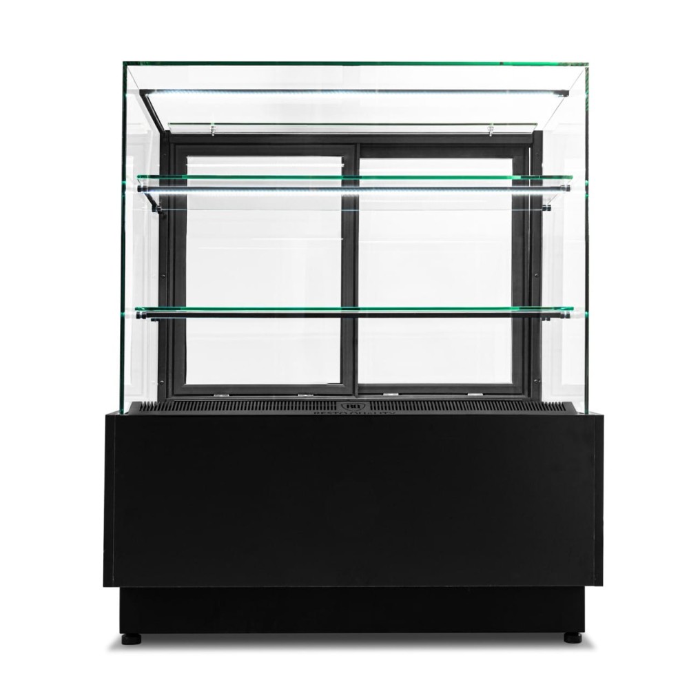Witryna cukiernicza chłodnicza Dolce Visione Breve 1300 | wersja obniżona | 1300x690x1110+/-10 mm