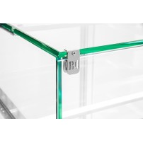 Witryna cukiernicza chłodnicza Dolce Visione Premium Breve 1300 | podświetlany cokół | wersja obniżona | 1300x690x1110+/-10 mm