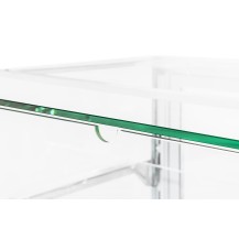 Witryna cukiernicza neutralna Dolce Visione Breve Neutro Premium 1300 | wersja obniżona | 1300x690x1110+/-10 mm