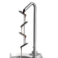 Dyspenser do czekolady | nastawny | dwa zbiorniki 5,5 kg | 1,9 kW | 230V | 740x460x820 mm | CHOCOHOTTWO