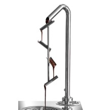 Dyspenser do czekolady | nastawny | dwa zbiorniki 5,5 kg | 1,9 kW | 230V | 740x460x820 mm | CHOCOHOTTWO