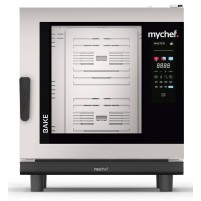 Piec konwekcyjno-parowy elektryczny | piekarniczo-cukierniczy | automatyczny system myjący | 6x600x400 |  12,6 kW | 400 V | Mych