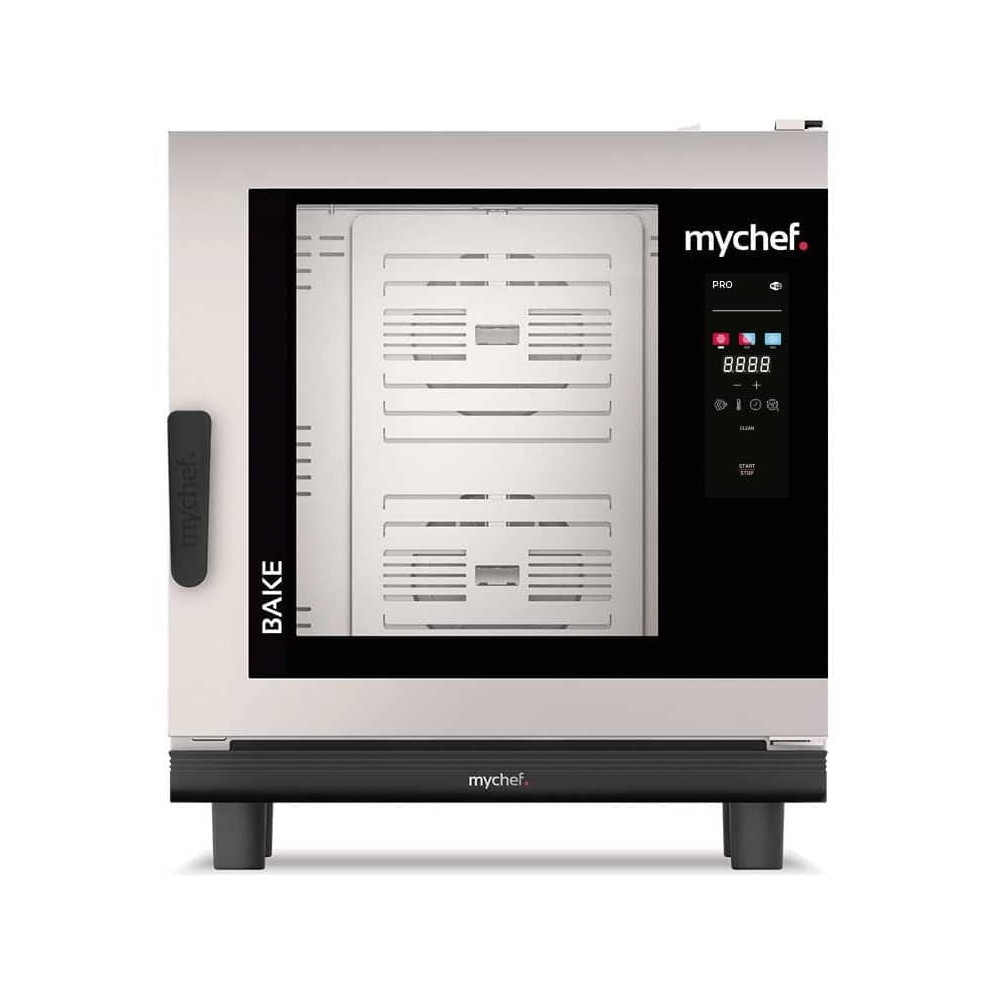 Piec konwekcyjno-parowy elektryczny | piekarniczo-cukierniczy | automatyczny system myjący | 6x600x400 |  12,6 kW | 400 V | Mych