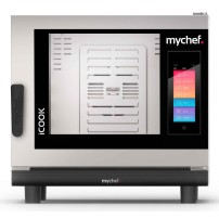 Piec konwekcyjno-parowy elektryczny | automatyczny system myjący | 6xGN1/1 | 9,3 kW | 400 V | Mychef iCook 061E