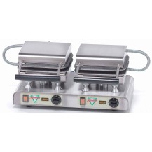 Gofrownica podwójna Baking System II z wymiennymi matrycami, 605x450x220, 230V, Neumaerker 12-40702DT