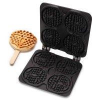 Matryca do gofrów na patyku w kształcie misia do gofrownic Baking System Neumaerker 31-40731
