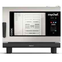 Piec konwekcyjno-parowy elektryczny | automatyczny system myjący | 4xGN1/1 | 6,3 kW | 400 V | Mychef COOK MASTER 041E