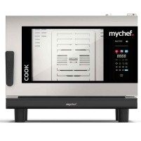 Piec konwekcyjno-parowy elektryczny | automatyczny system myjący | 4xGN1/1 | 6,3 kW | 400 V | Mychef COOK MASTER 041E