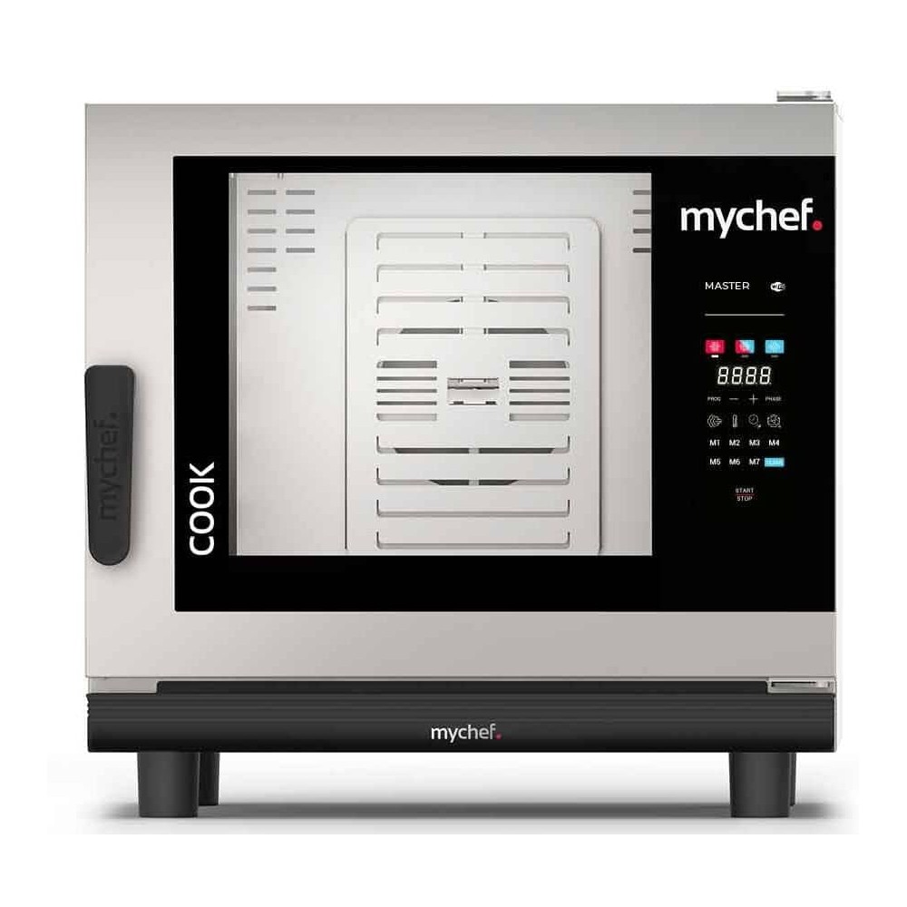 Piec konwekcyjno-parowy gazowy | automatyczny system myjący | 6xGN1/1 | 13 kW | 230 V | Mychef COOK MASTER 061G