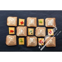 Matryca do sandwichów - kanapek do gofrownic Baking System Neumaerker 31-40744