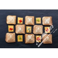 Matryca do sandwichów - kanapek do gofrownic Baking System Neumaerker 31-40744