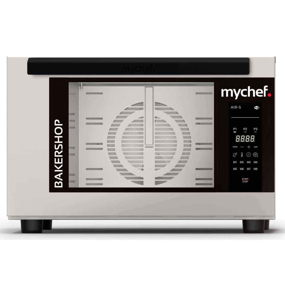 Piec konwekcyjny z naparowaniem | piekarniczy | 4x600x400 mm | 6,3 kW | 400 V | Mychef BAKERSHOP AIR-S 4E