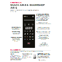 Piec konwekcyjny z naparowaniem | piekarniczy | 4x600x400 mm | 6,3 kW | 400 V | Mychef BAKERSHOP AIR-S 4E