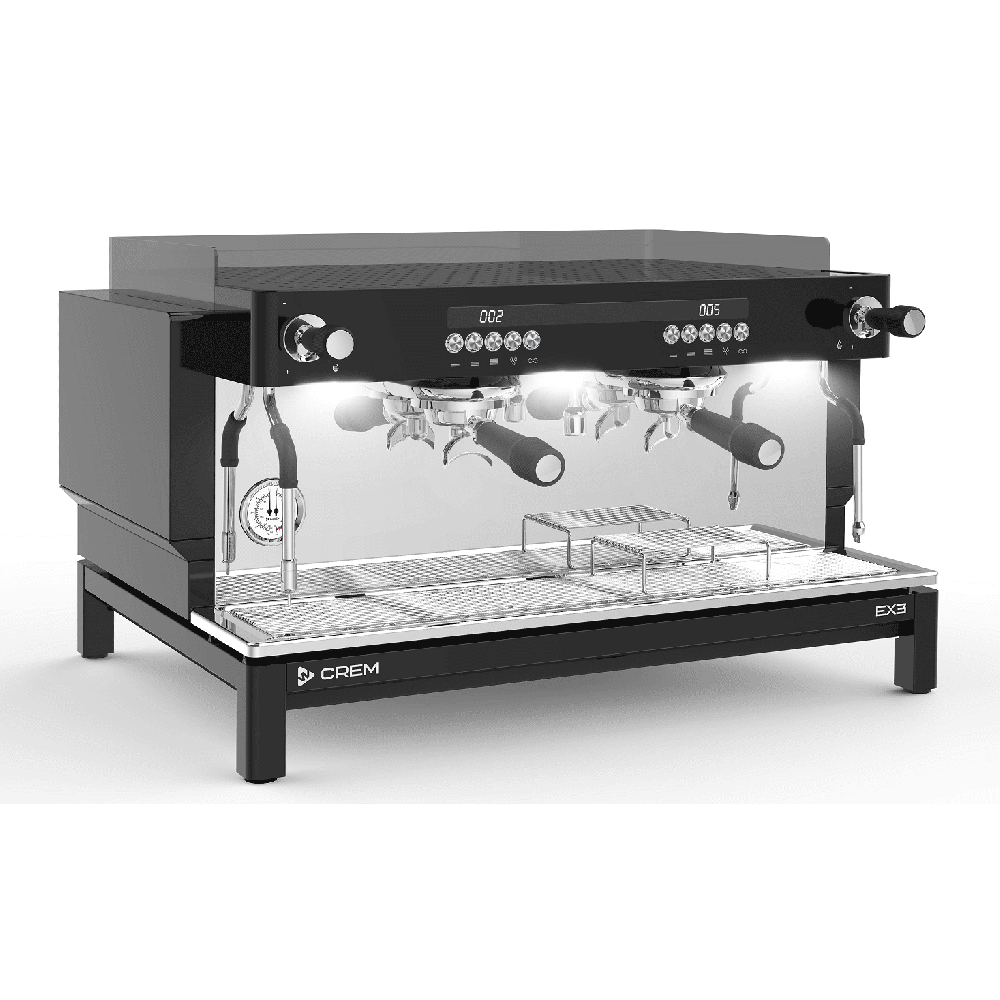 Ekspres do kawy 2-grupowy EX3 2GR B PID Smartsteam | 3,35 kW | 770x575x465 mm | Top Version