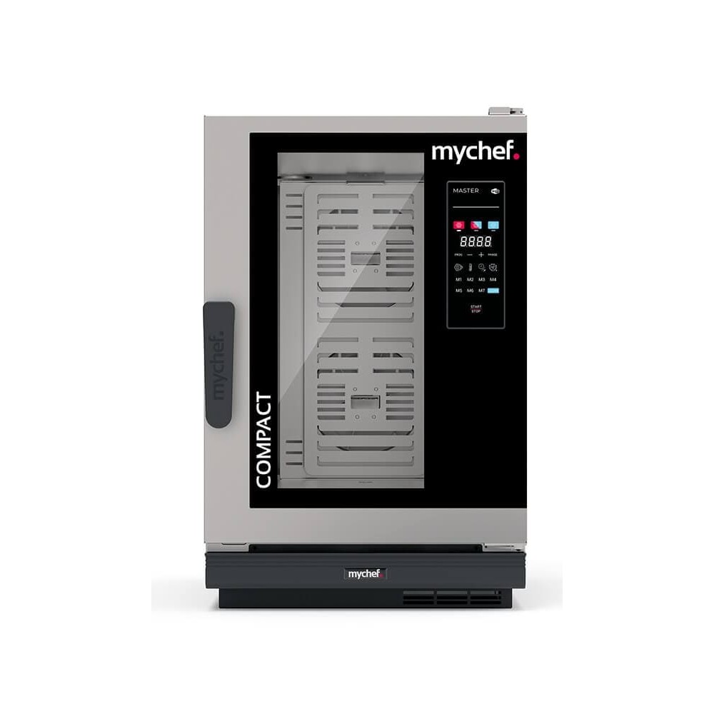 Piec konwekcyjno-parowy elektryczny | automatyczny system myjący | 10xGN1/1 | 12,6 kW | 400 V | Mychef COOK MASTER Compact 101E