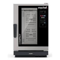 Piec konwekcyjno-parowy elektryczny | automatyczny system myjący | 10xGN1/1 | 12,6 kW | 400 V | Mychef COOK MASTER Compact 101E