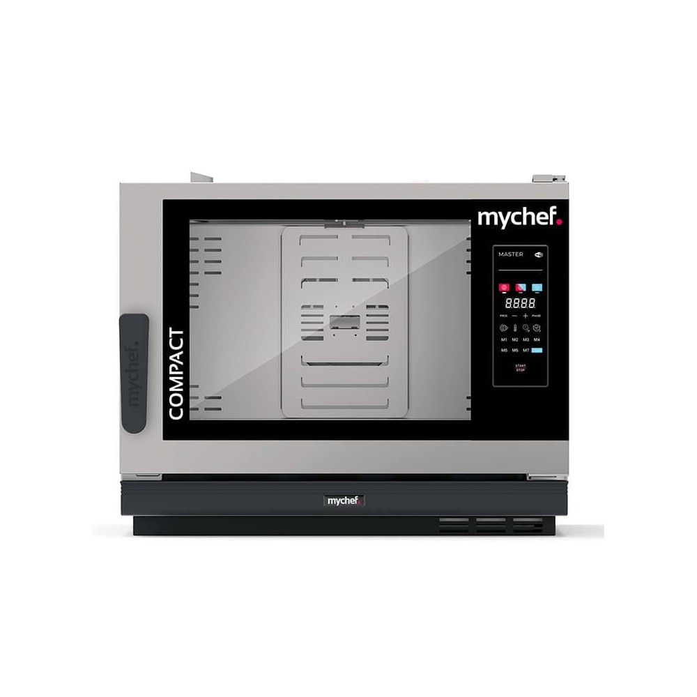 Piec konwekcyjno-parowy elektryczny | automatyczny system myjący | 6xGN1/1 | 7,3 kW | 400 V | Mychef Cook MASTER Compact 061TE